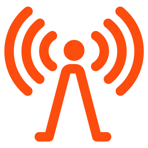 Microphones panic bottons icon